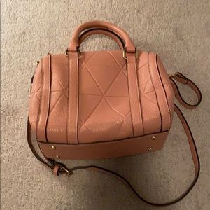 Charming Charlie light pink bag